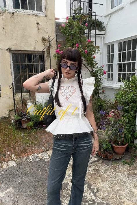 White Heart "Sirsna" Top: M