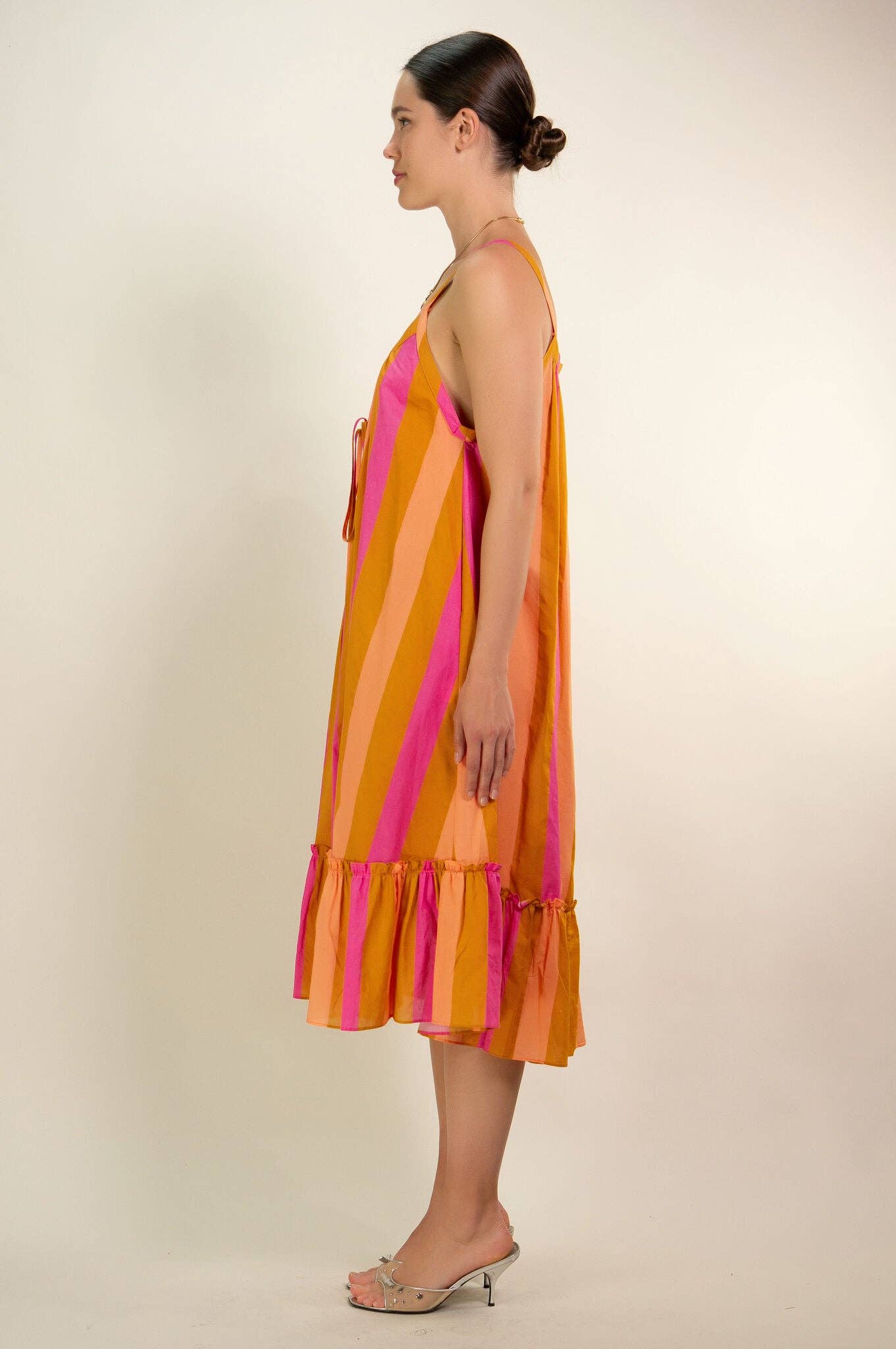 Striped Talia Dress: M