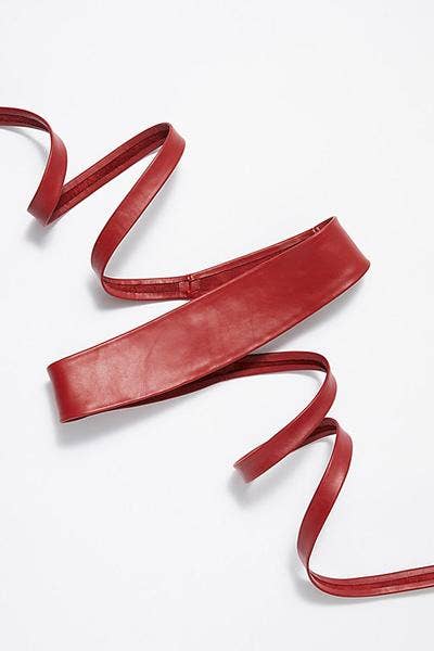 Wrap Belt   |    Red