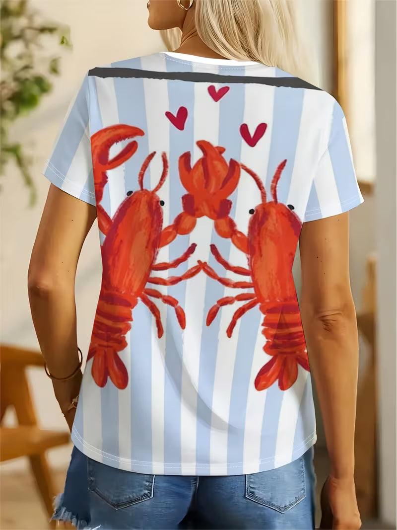 Lobster Short Sleeve Shirt
