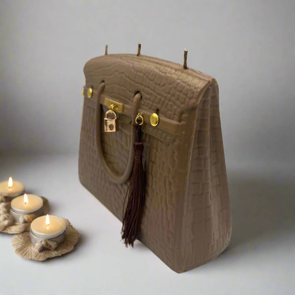 The Iconic Collection Candles  Purse: Orange