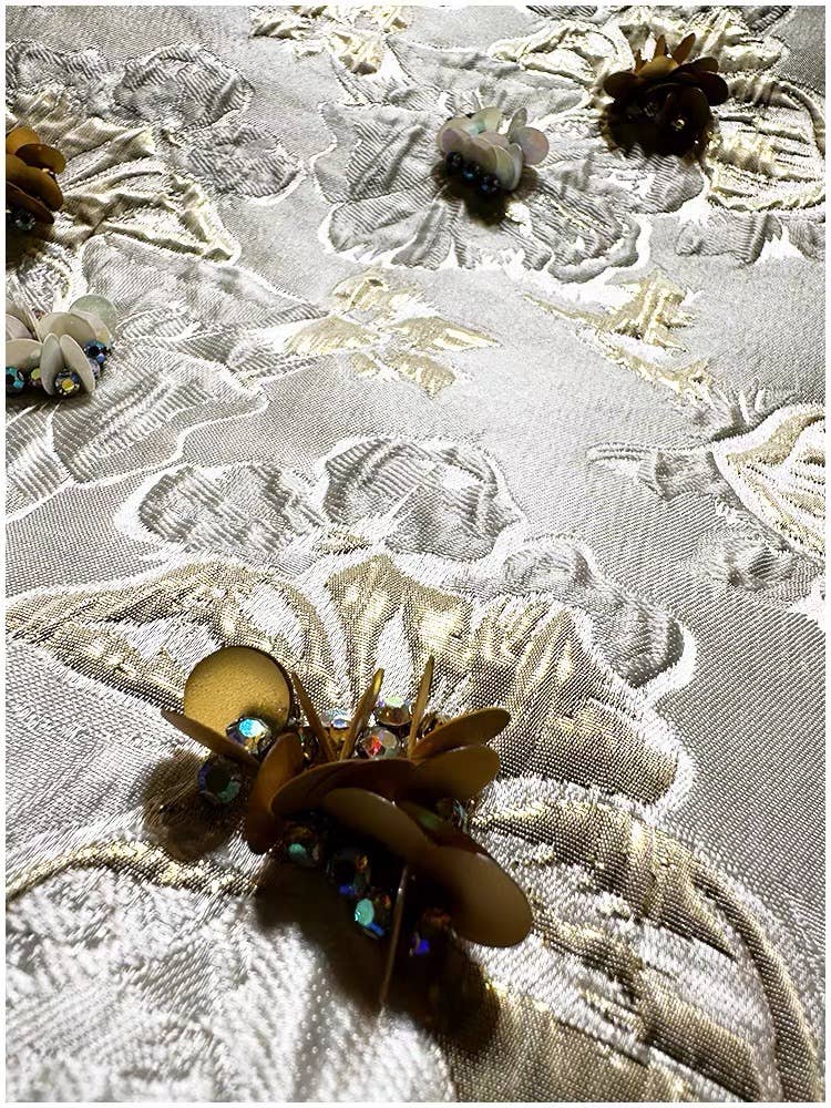 TAO   |    PS Golden Beadwork A-Line Dress
