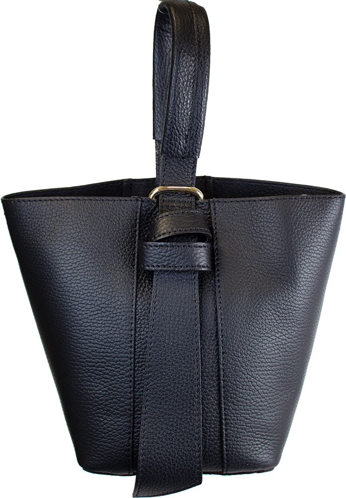 Italian   |    Leather Bucket Bag (Lusso)