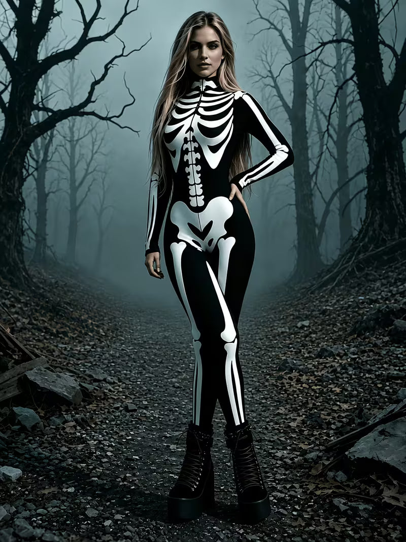 Skull Bodysuit