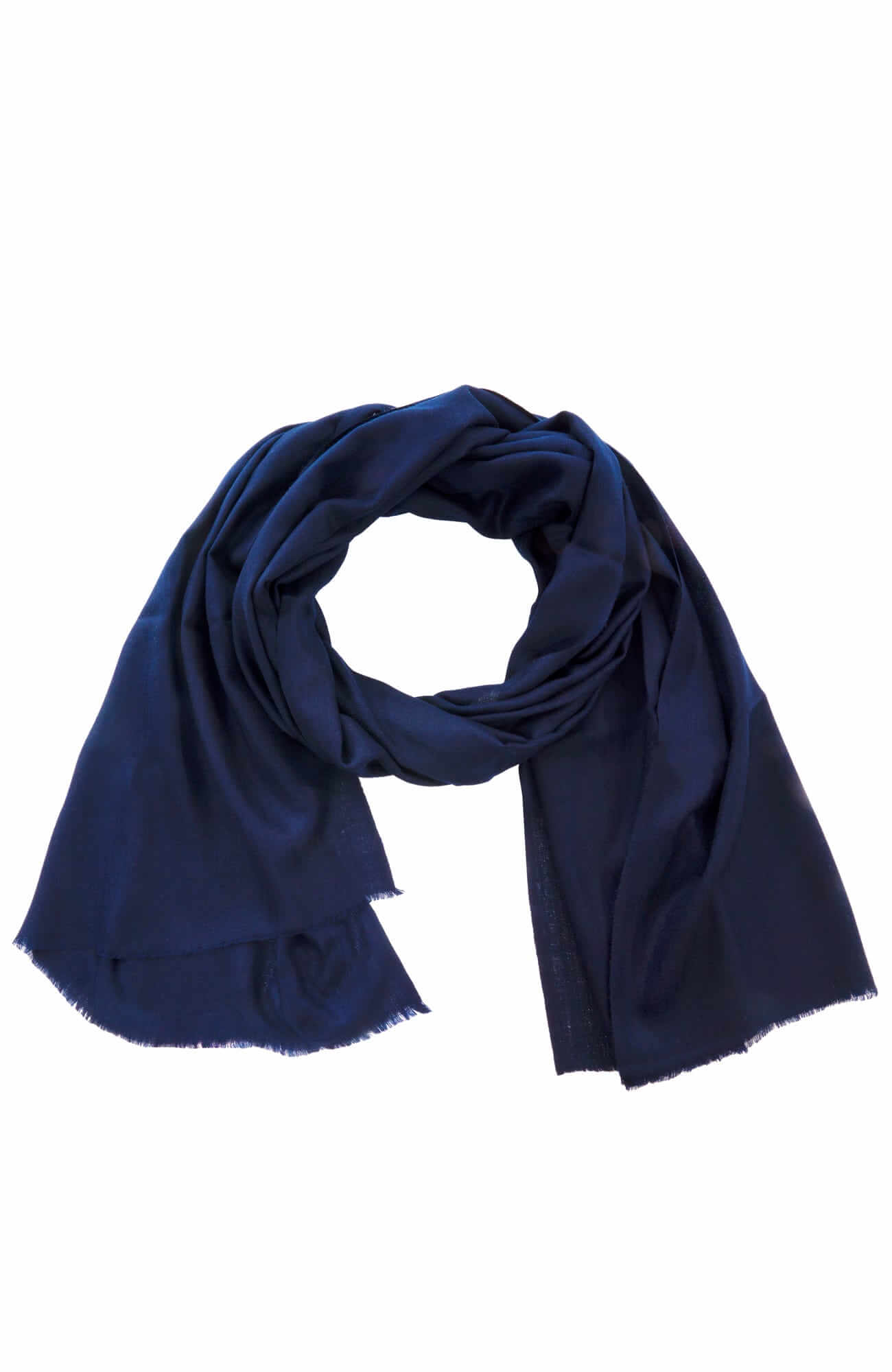 100% Cashmere Pashmina Scarf/Shawl - Classic: Light Blue / One Size