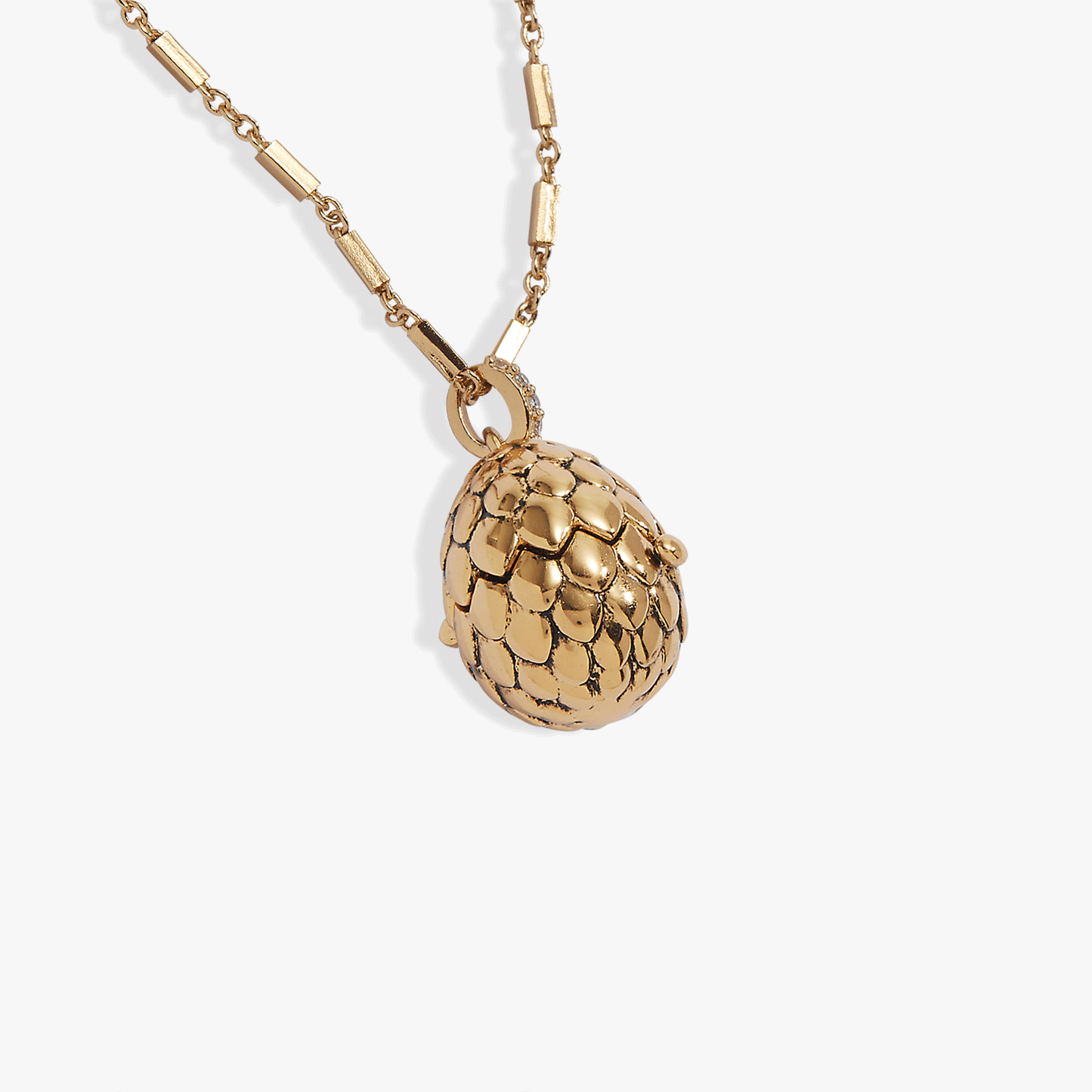 House of the Dragon™ Dragon Egg Locket Pendant: Gold
