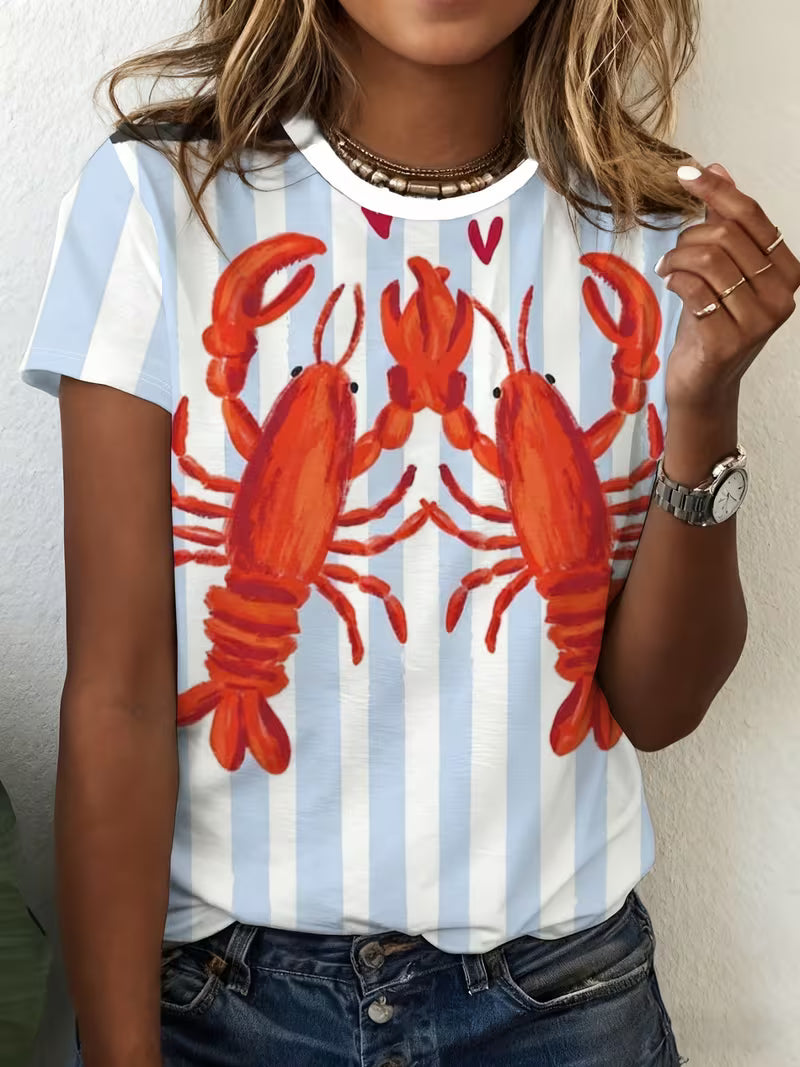 Lobster Short Sleeve Shirt