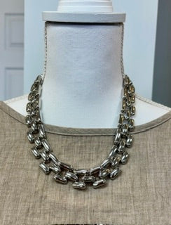 Kenneth Jay Lane Cable-link necklace