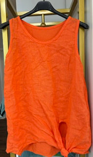 Made in Italy Linen Top