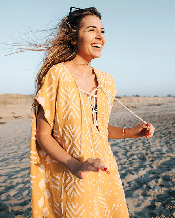 Sand Cloud   |     Adobe Mud cloth Sunflower Cover up