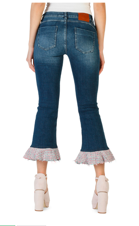 Pinko Cropped Jeans - Size 31 - TAO 919