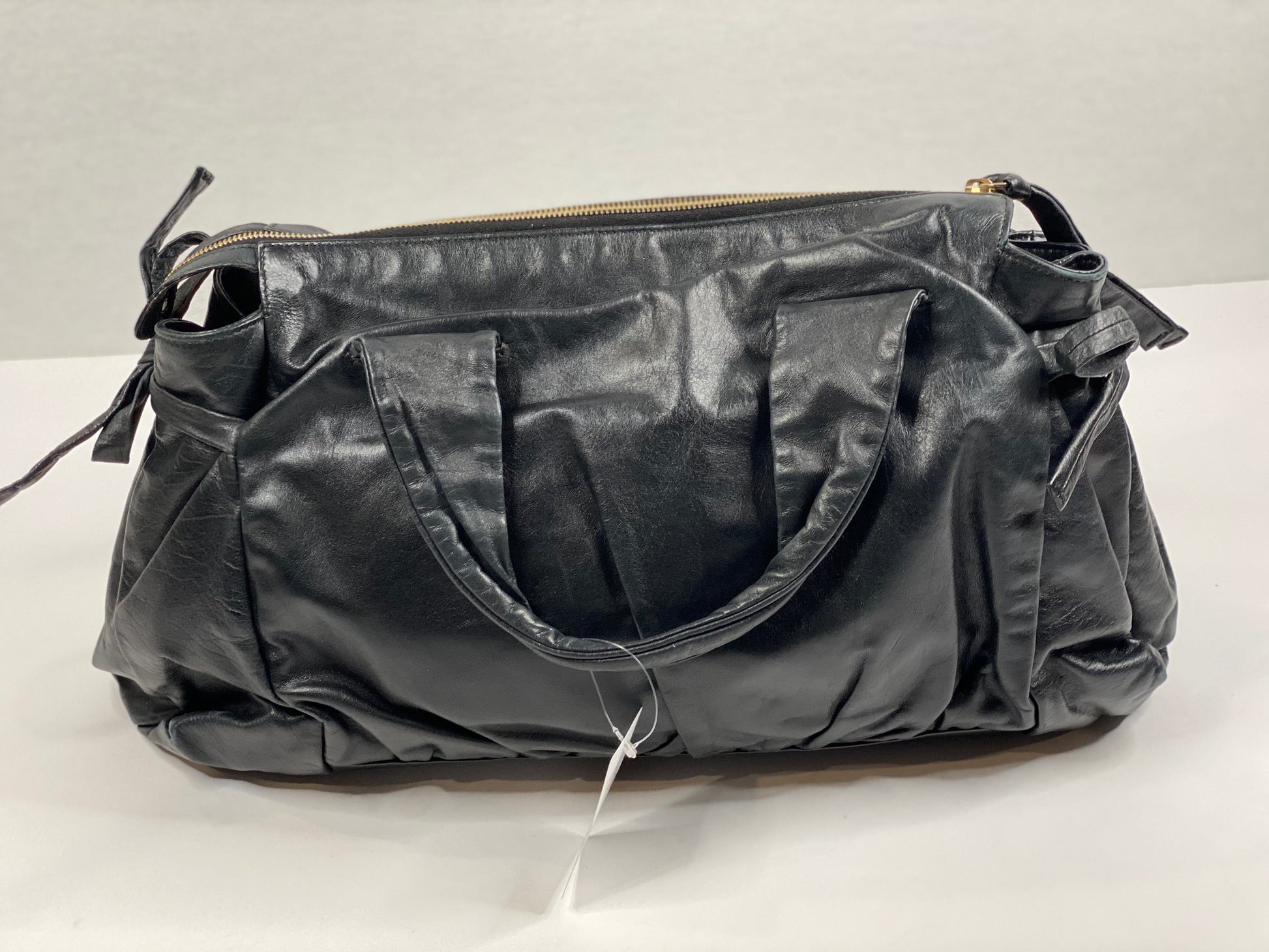 Vintage Gucci Hysteria Black Leather Bag - TAO 919